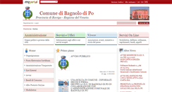 Desktop Screenshot of comune.bagnolodipo.ro.it